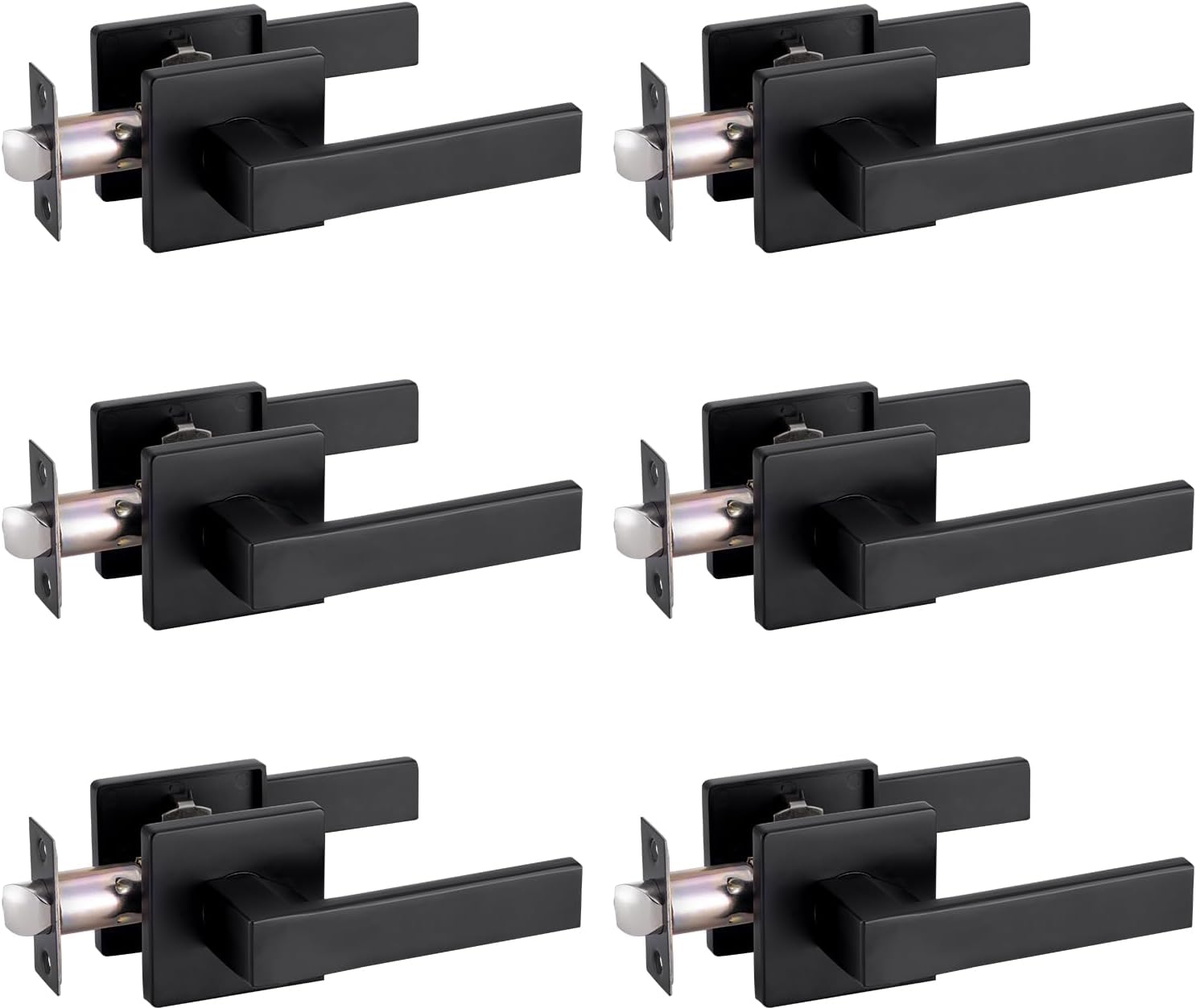 Passage Door Lever Dummy Handle for Hallway Closet by MENDOCK