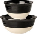 Ceramic Mixing Bowls Set 1.5/1.0 Qt Serving Bowls Set for 2
