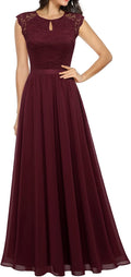 Beautiful V Neck Lace Dress for Bridesmaids by Dressystar