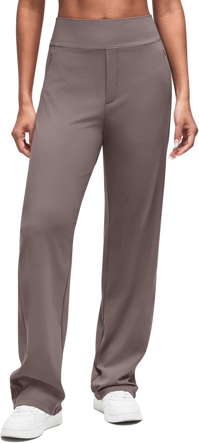 ShiftReady Women Dress Yoga Pants with Hidden Zipper Pockets