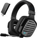 G02 Wireless Gaming Headset with Mic for PS5 PS4 PC - Lag-Free Play