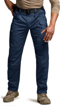 CQR Men's Flex Stretch Tactical Pants - Durable Everyday Duty
