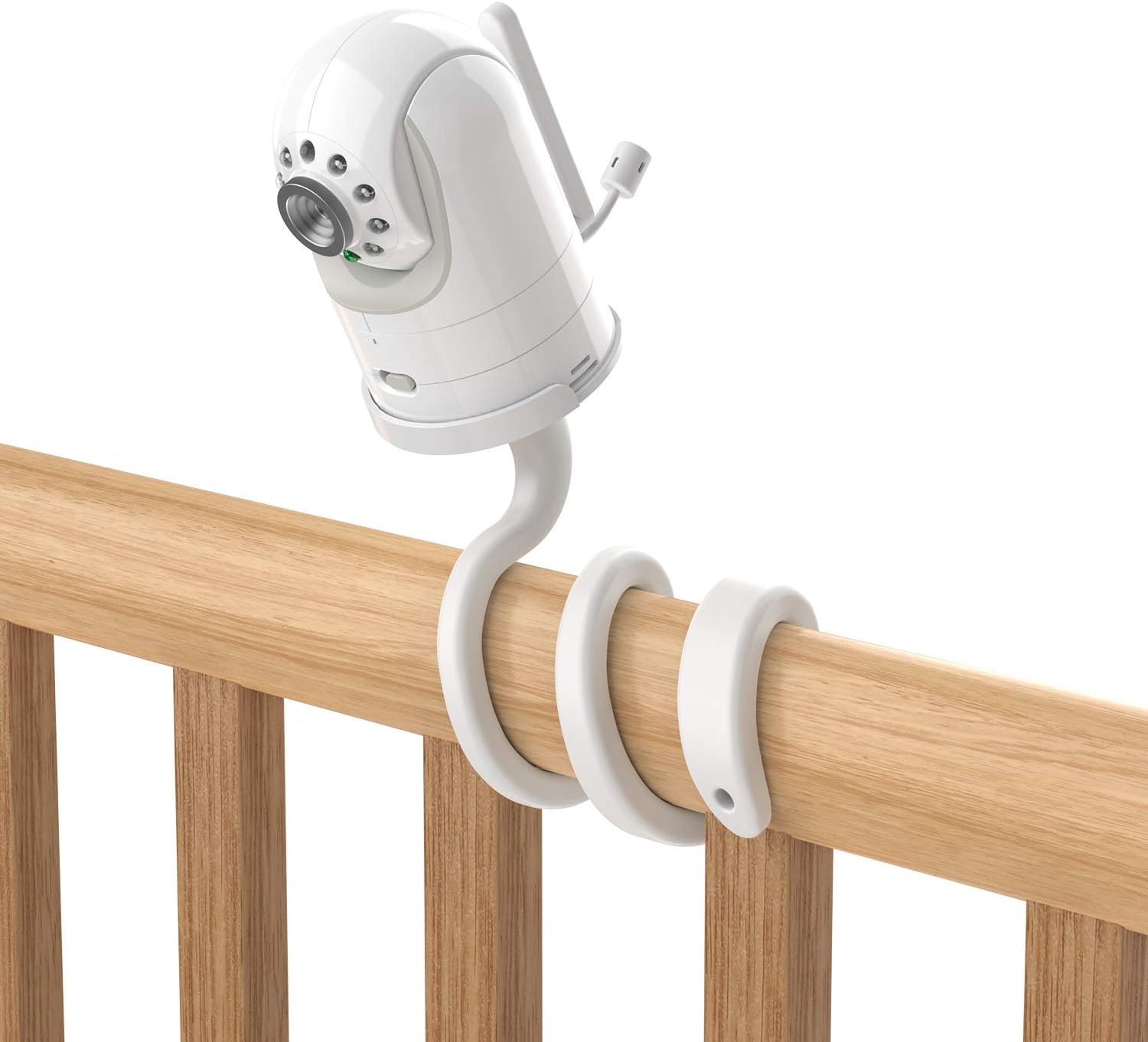 Aobelieve Flexible Mount for Baby Monitor, White