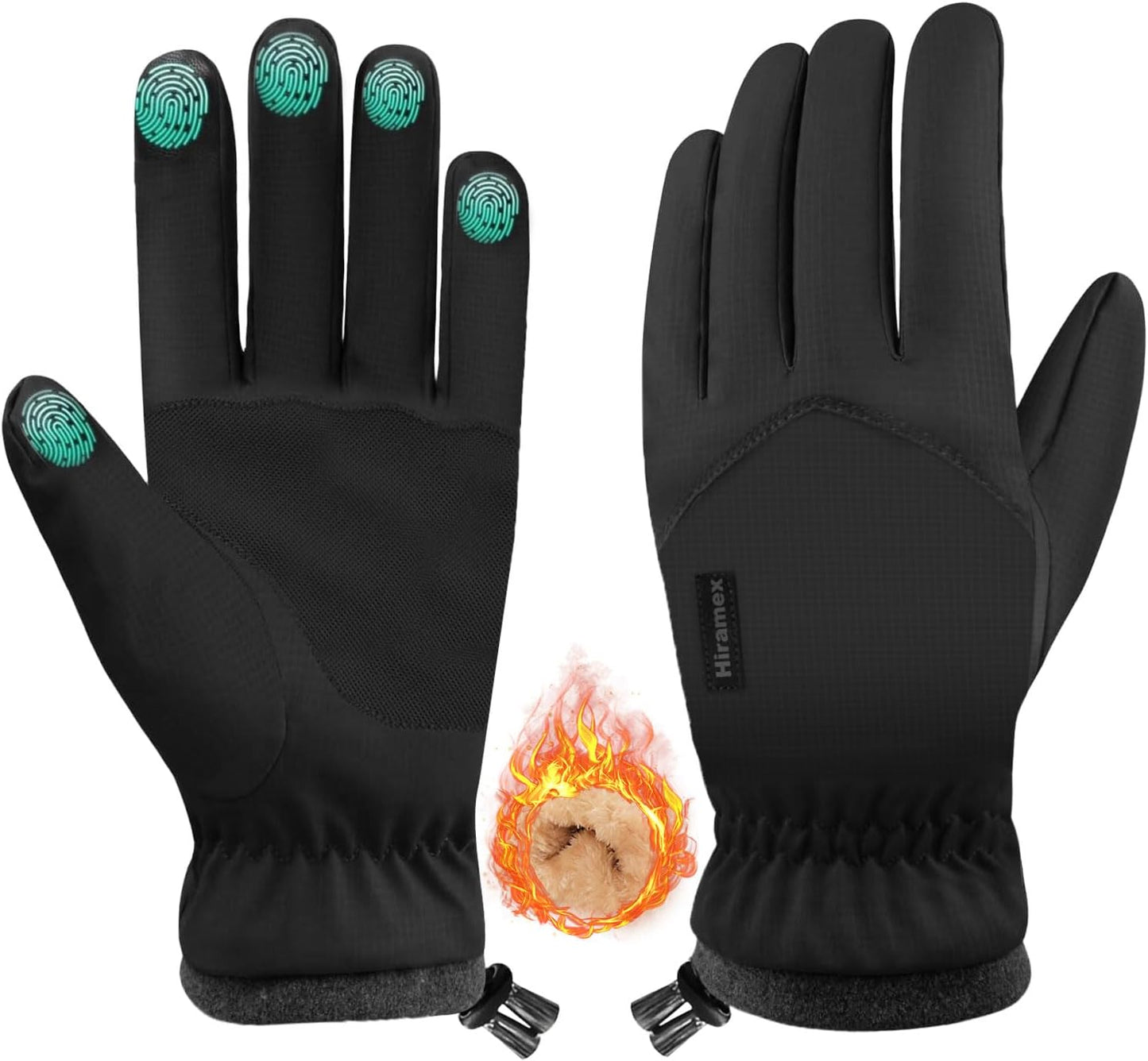 Hiramex Waterproof Winter Gloves: Stay Warm & Dry!