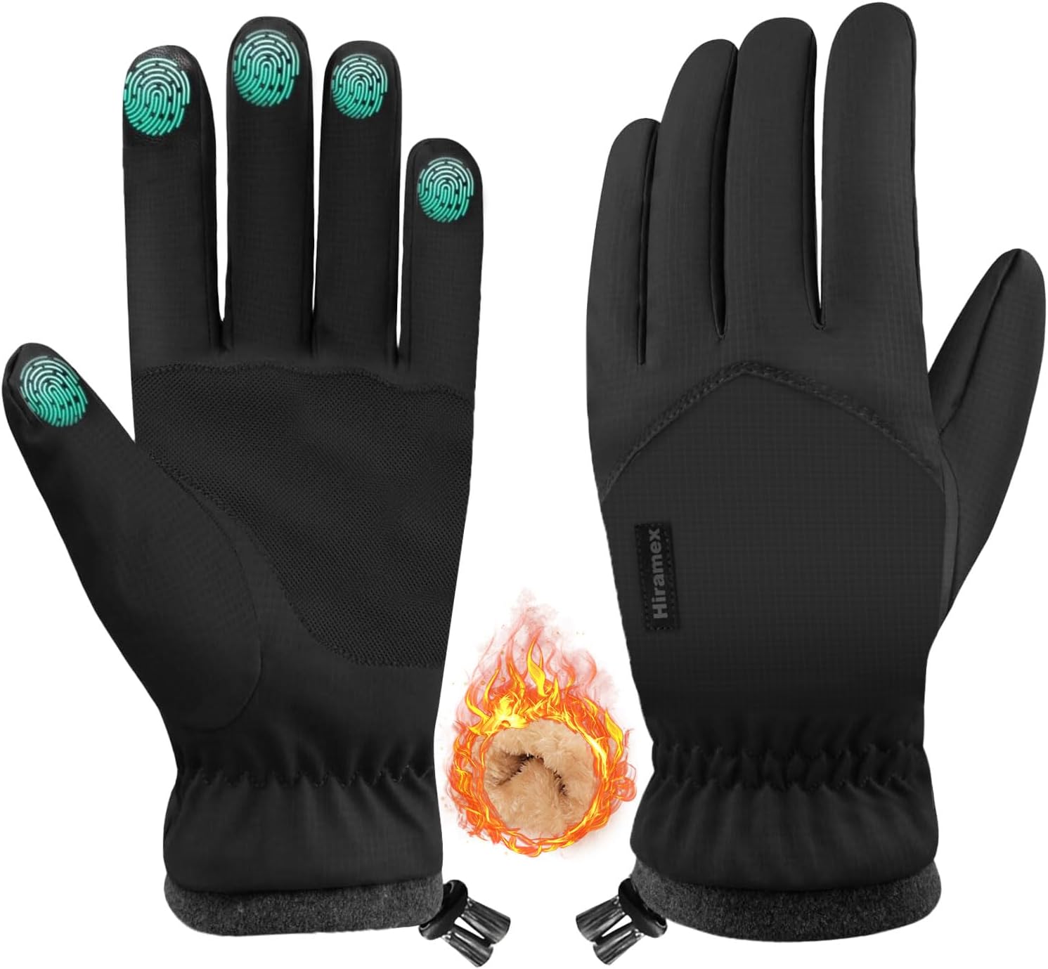 Hiramex Waterproof Winter Gloves: Stay Warm & Dry!