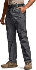 CQR Men's Utility Flex Cargo Pants - Lightweight, Stretch Tactical