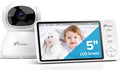 iFamily Baby Monitor with Camera and Audio 720P HD - Large 5in Display