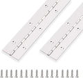 2PCS Piano Hinge 30 in x 1.5 in Stainless Steel - Heavy Duty
