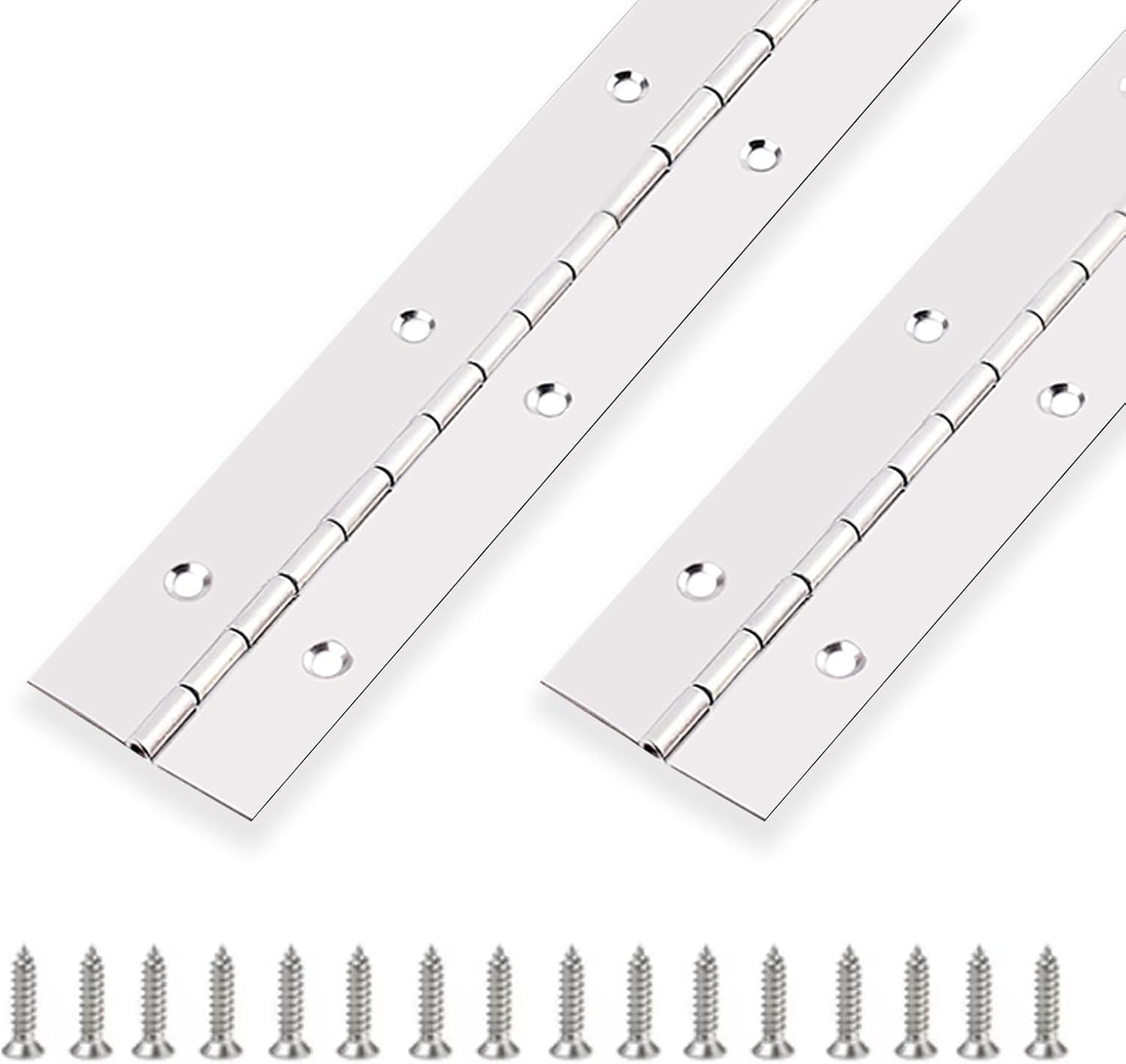 Durable 30 Inch Stainless Steel Piano Hinges for Heavy Duty Use