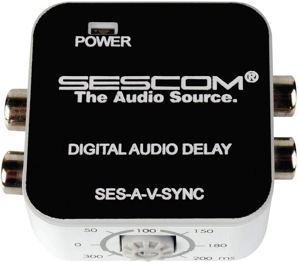 Sescom A/V Lip-Sync Corrector for Perfect Audio-Video Sync