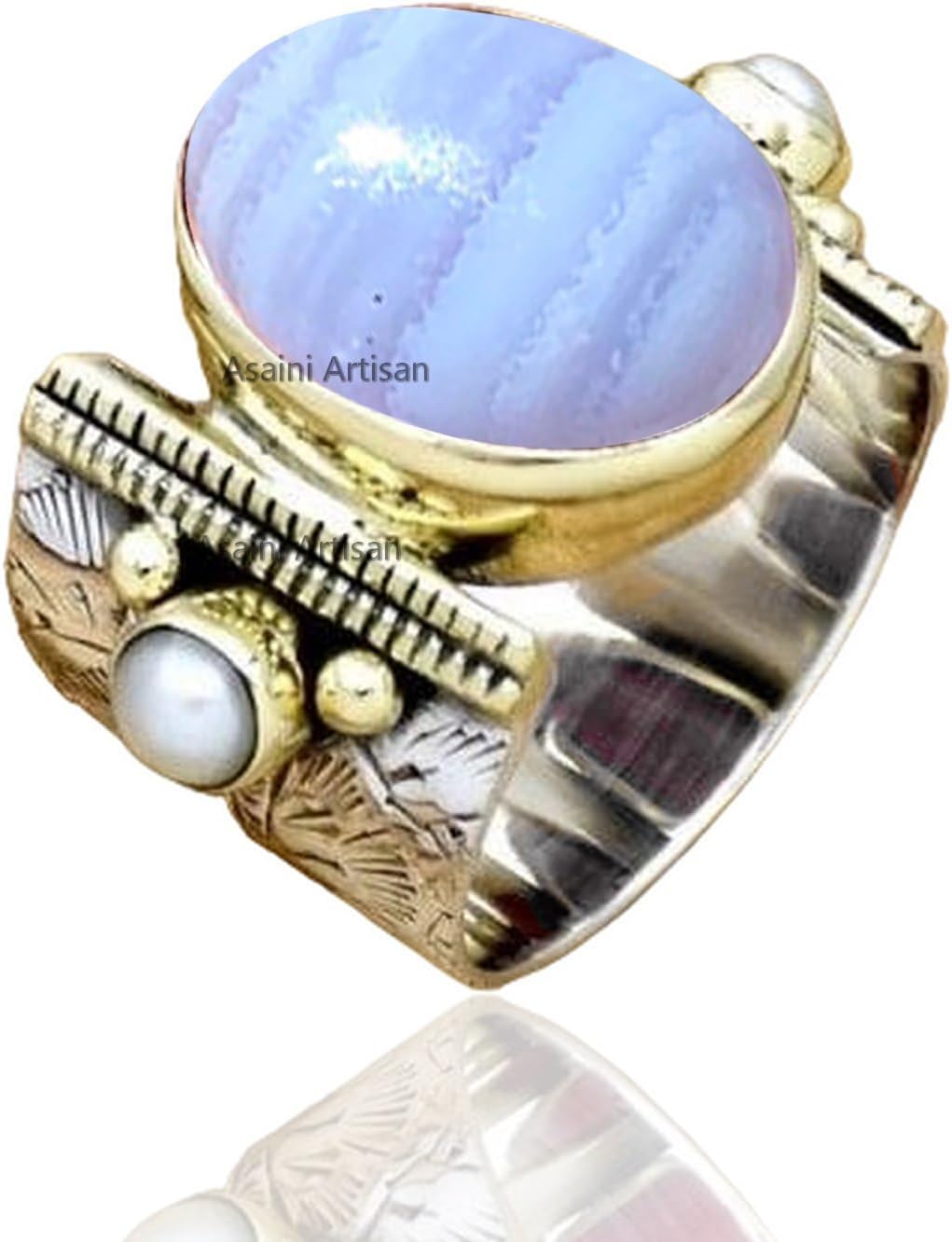 10x14 MM Oval Gemstone Solid 925 Sterling Silver Ring for Women