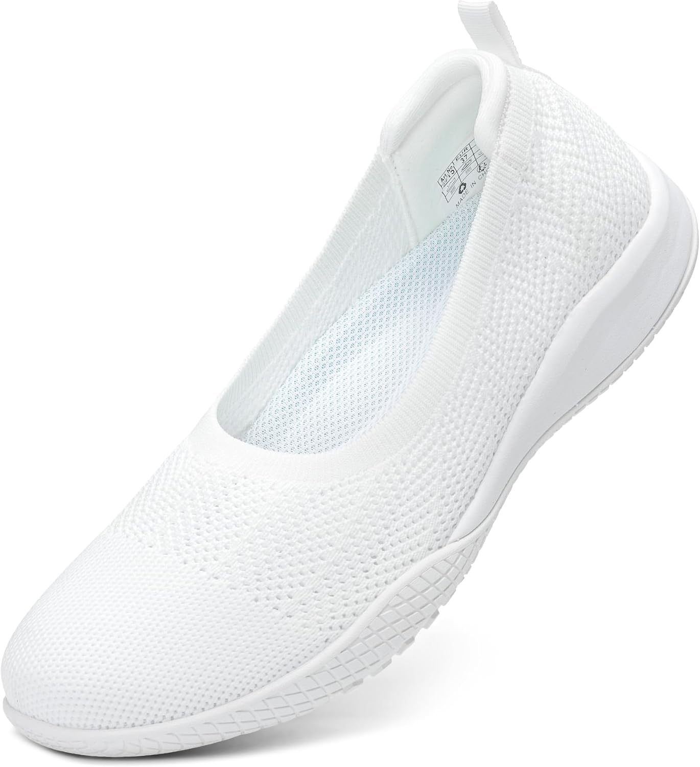 Women's Flats Slip On Go Walk Shoes for Comfortable Walking