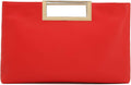 Charming Tailor PU Leather Handbag Convertible Clutch - Elegant