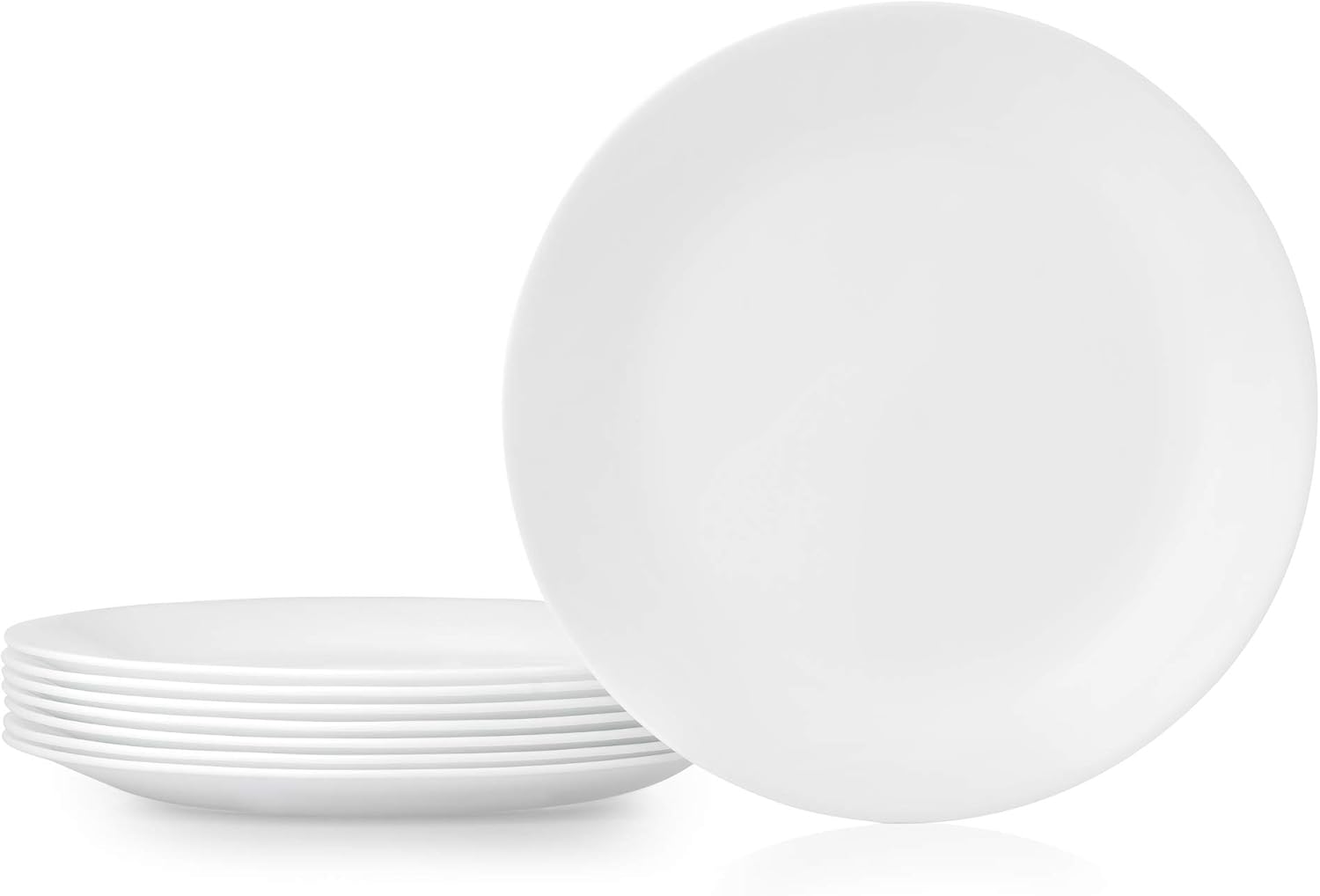 Corelle Vitrelle 8-Piece Dinner Plates Set for Every Meal