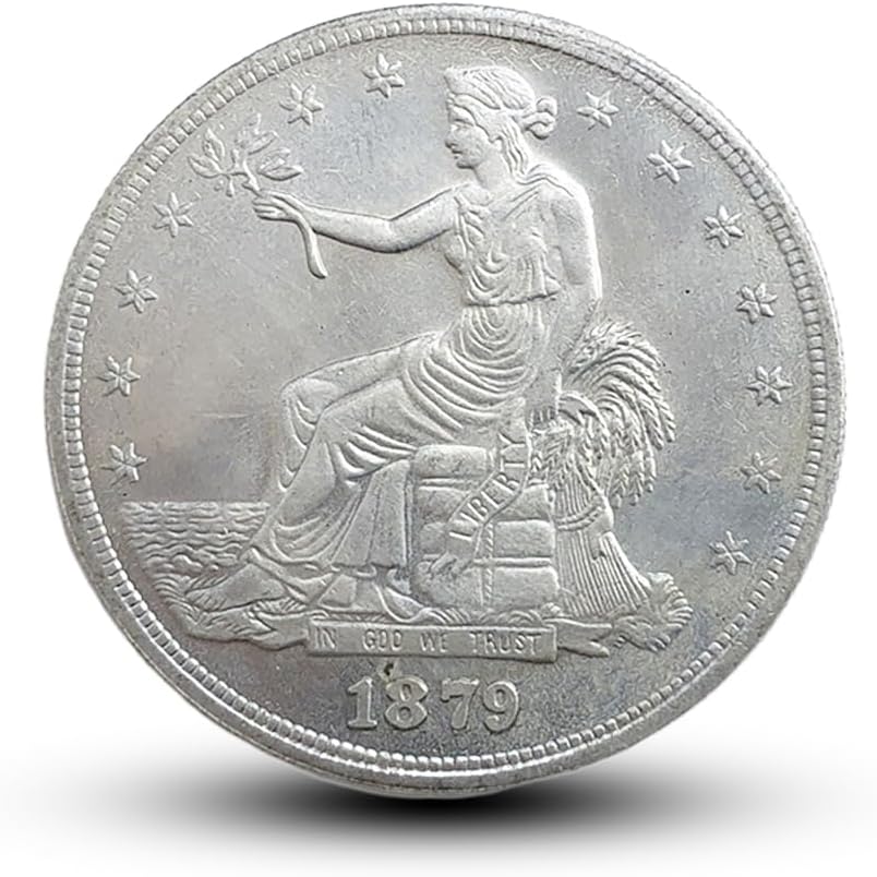 Antique U.S. Coins Collection - 1879 Seated Goddess Dollar