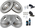 TRQ Brake Pad & Rotor Kit for 2008-2013 Toyota Highlander