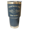 US Navy Submarine Warfare Laser Engraved Yeti Tumbler - Durable