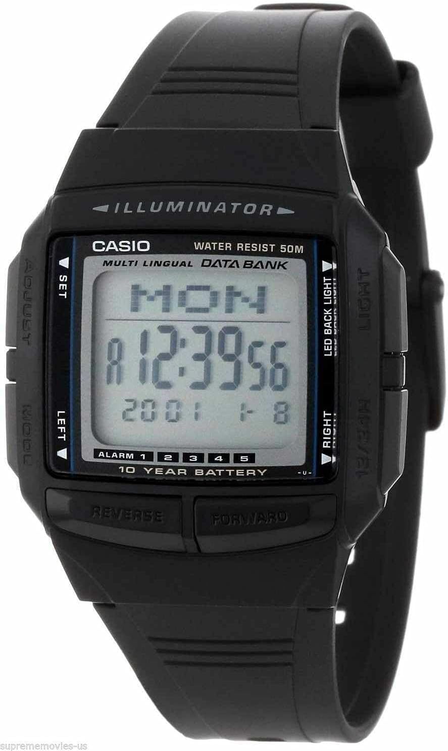 Casio Multilingual Databank Watch - Stay Organized!