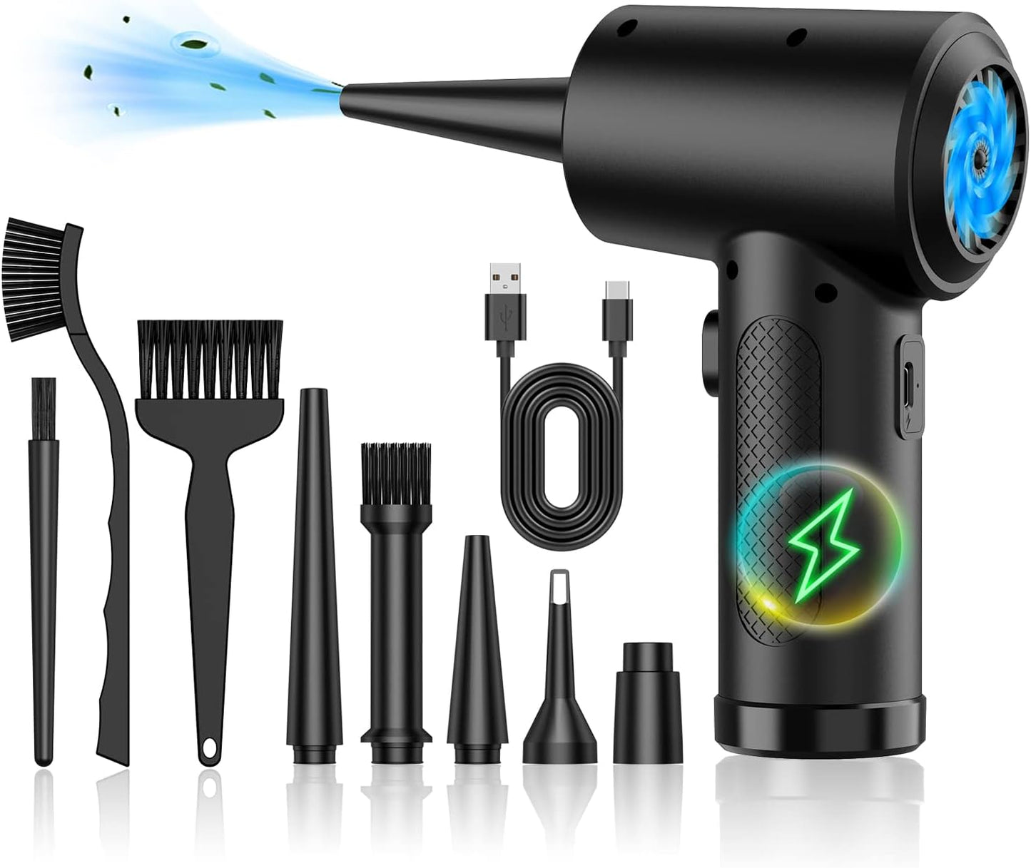 Electric Jet Fan Duster-ZARIMI-7600mAh