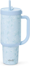 Ello Oasis 40 oz Tumbler with Retracting Straw - Leakproof Insulated