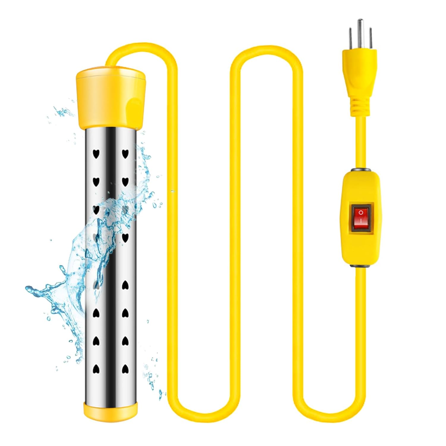 FITORCH Portable Submersible Heater - Heat 5 Gal in Mins!