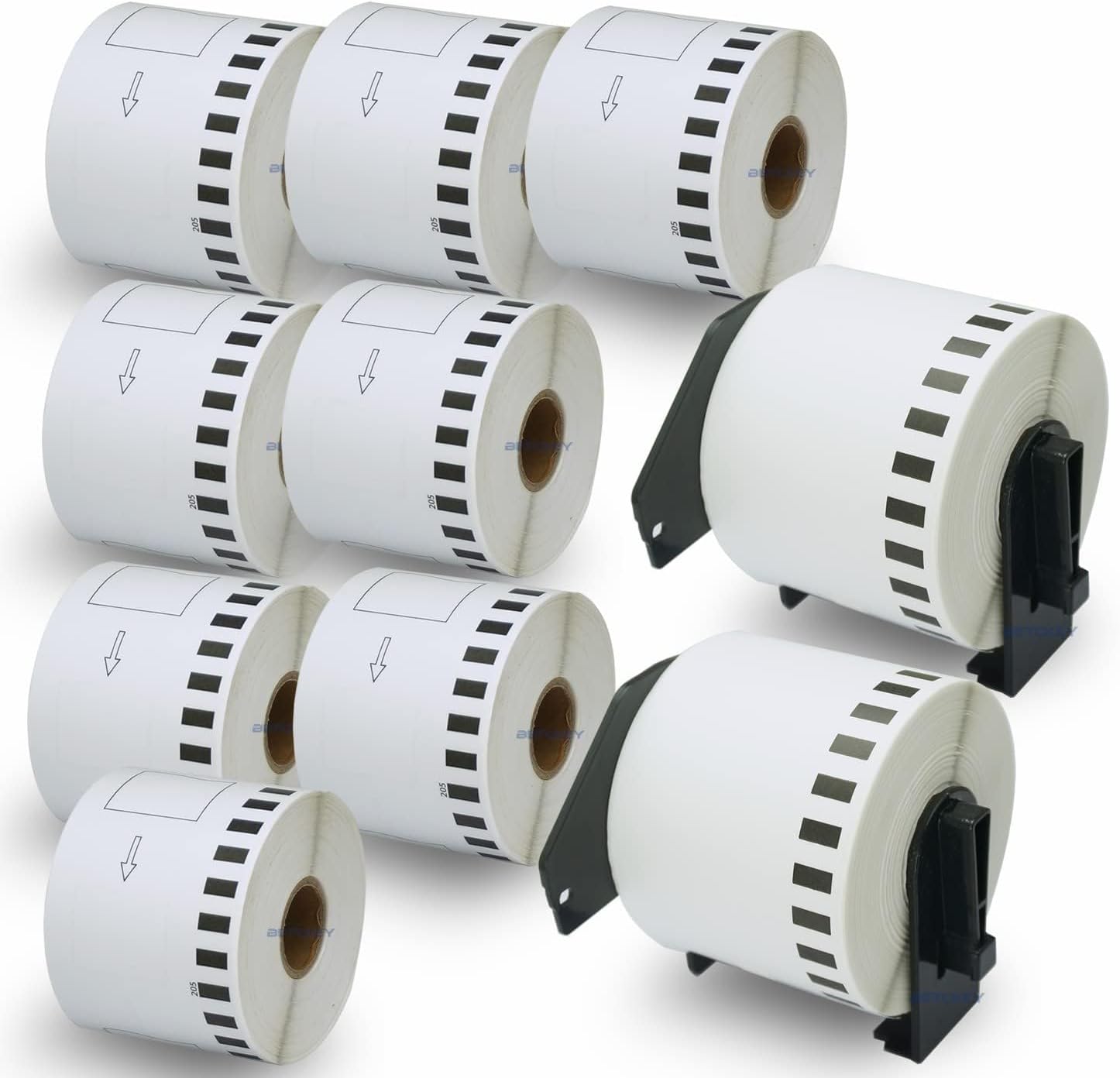 BETCKEY Continuous Labels for Brother QL Printers - 10 Rolls