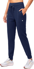 G Gradual Women's Fleece Lined Joggers High Waisted - Warm, Water cold