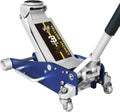 YELLOW JACKET Floor Jack 3 Ton Low Profile Hydraulic Jack - Fast Lift