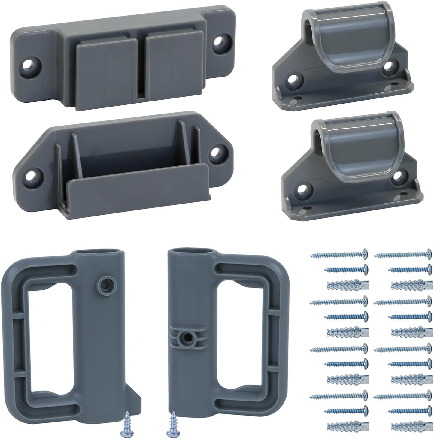 Wall-Mounted Baby Gate Hardware Kit