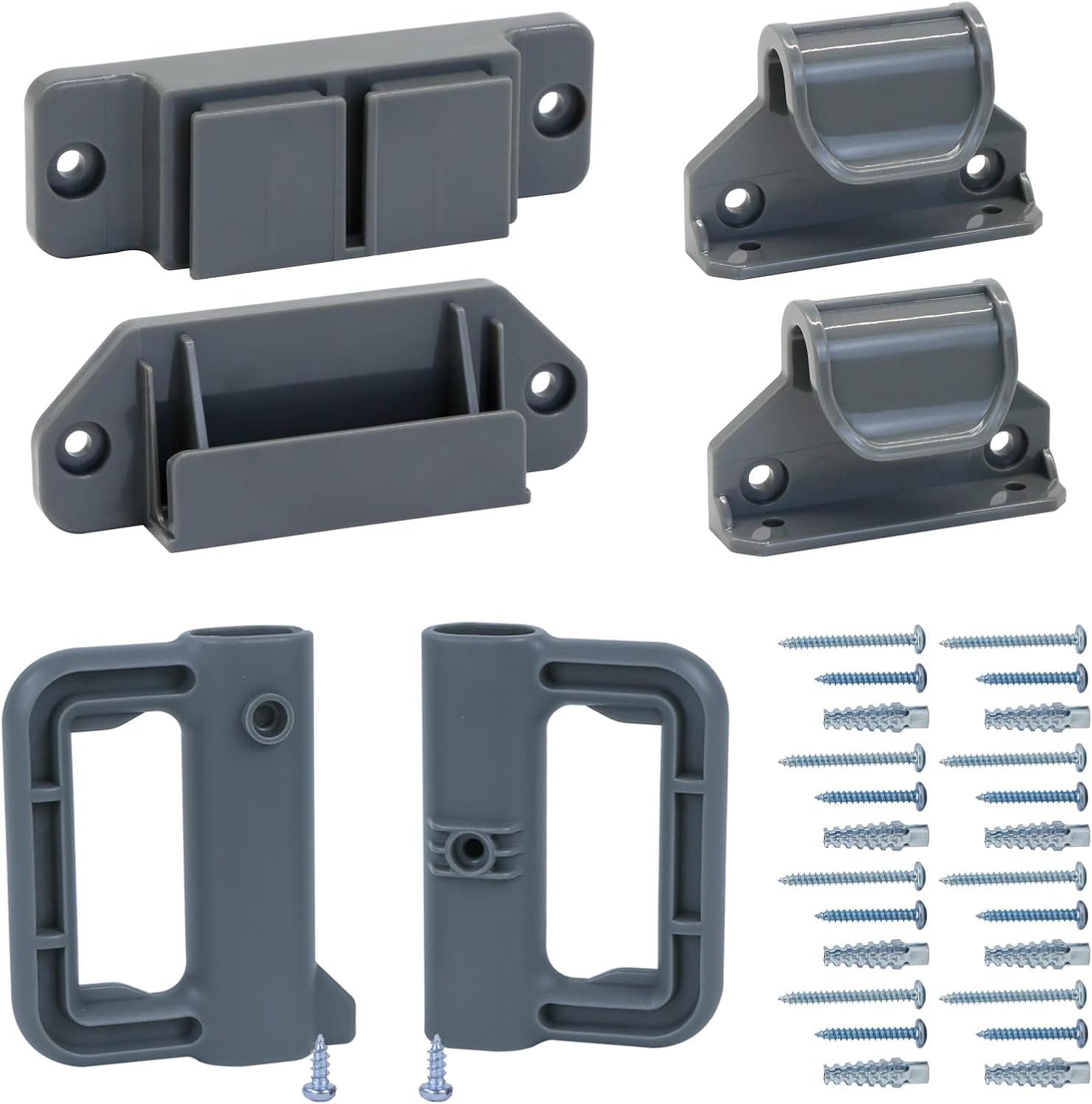 Wall-Mounted Baby Gate Hardware Kit