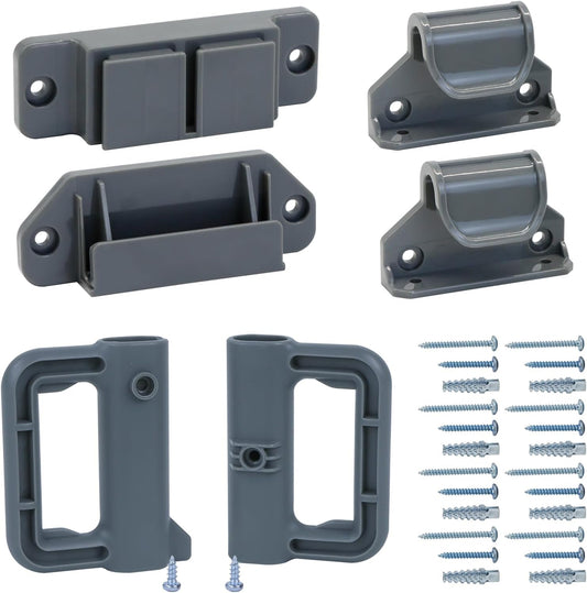 Wall-Mounted Baby Gate Hardware Kit