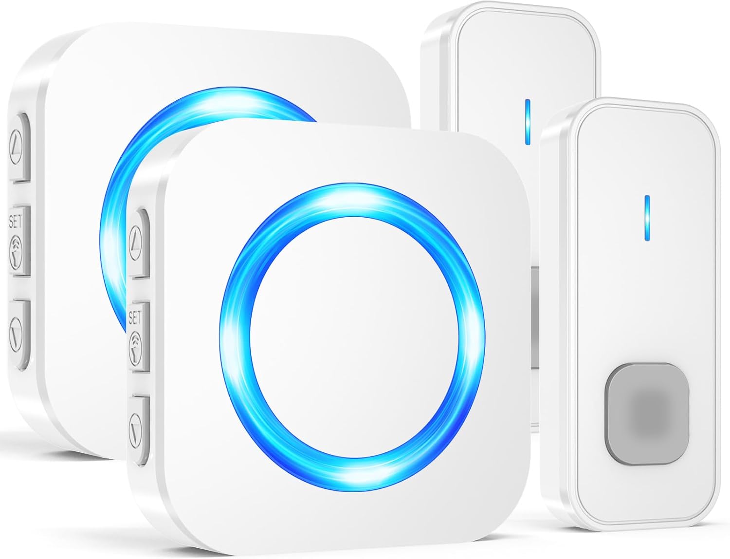 Long Range Waterproof Wireless Doorbell Set