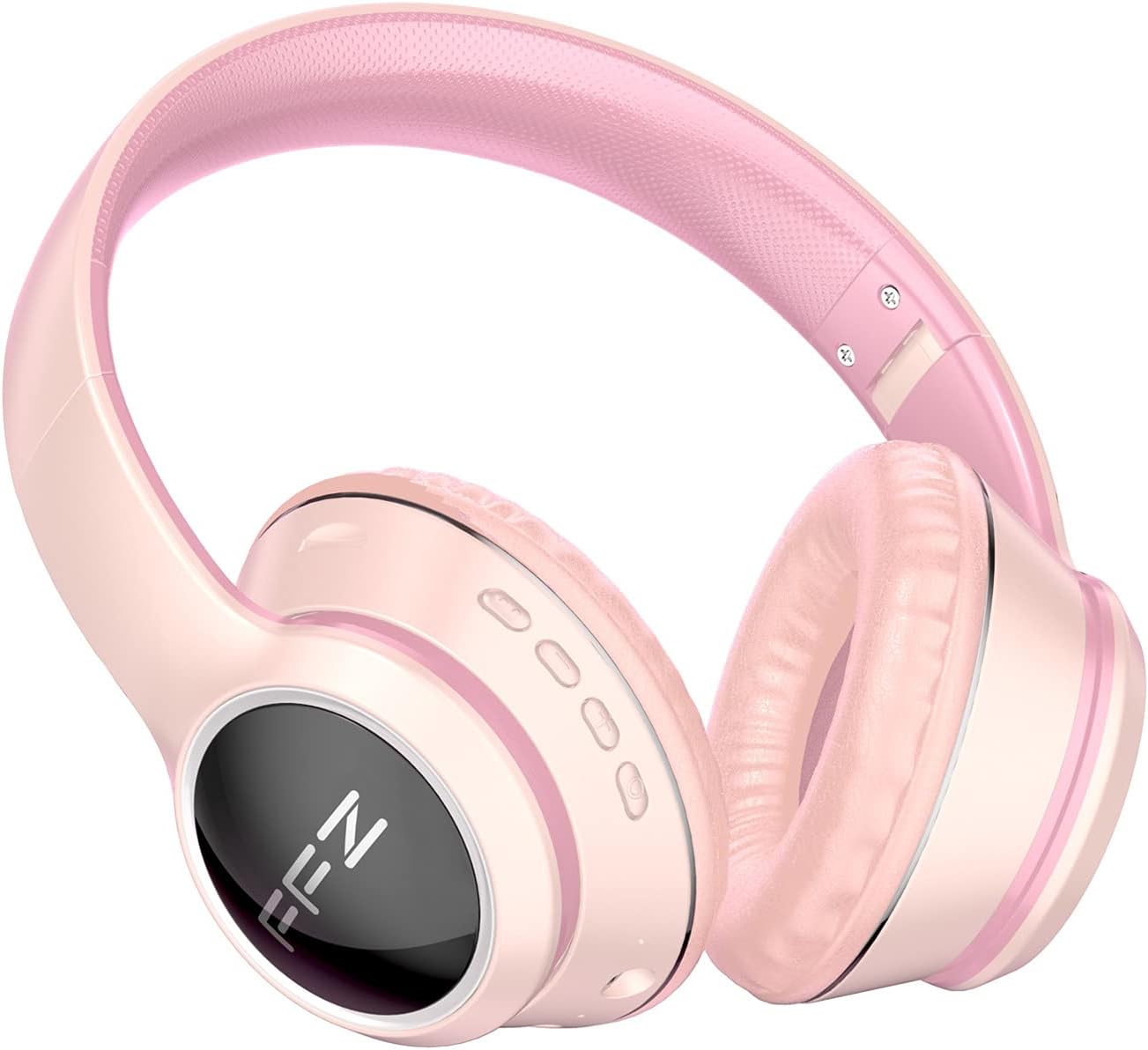 Wireless LED Kids Headphones - Fun & Safe Sound!