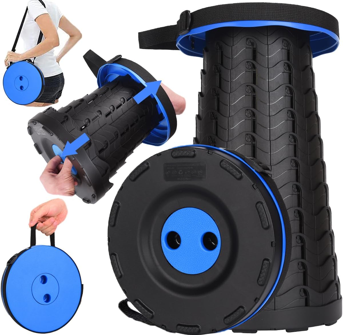 Fishboy 400lbs Max Weight Collapsible Stool
