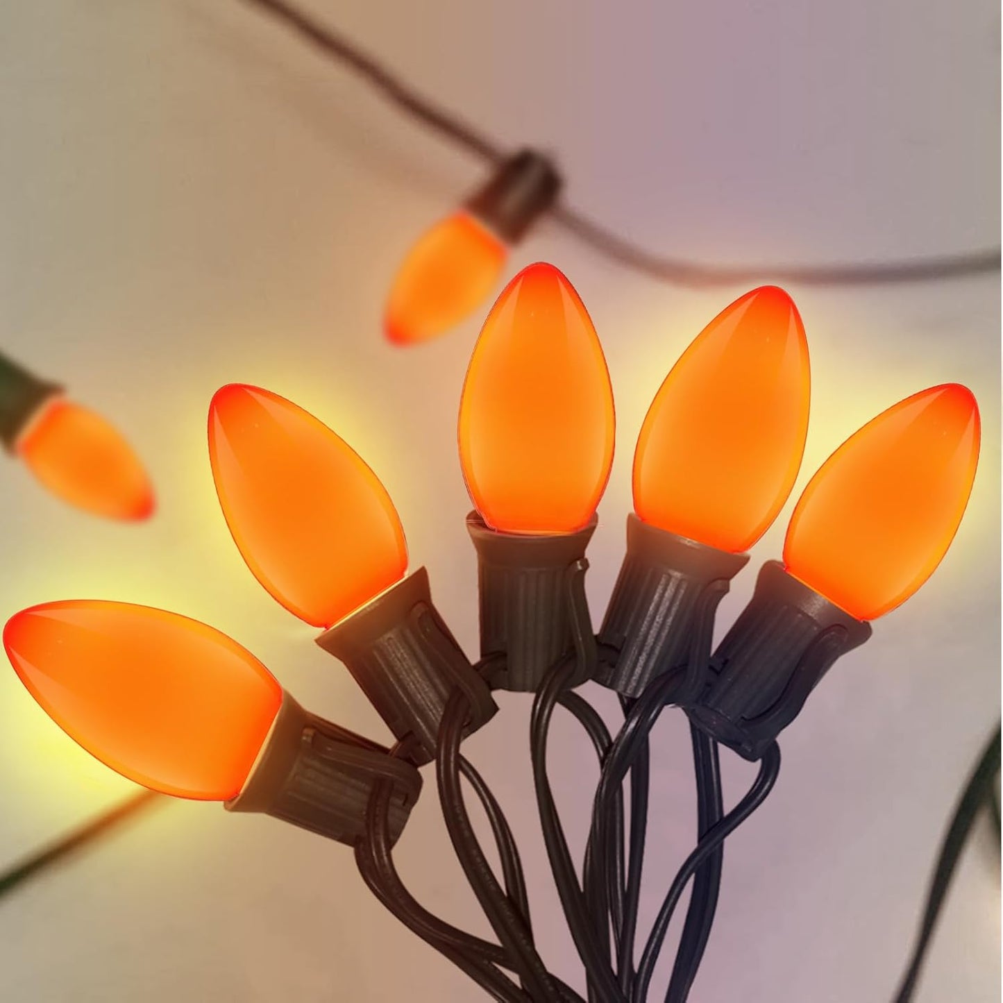 C7 LED Outdoor Halloween Lights for Festive Decorations