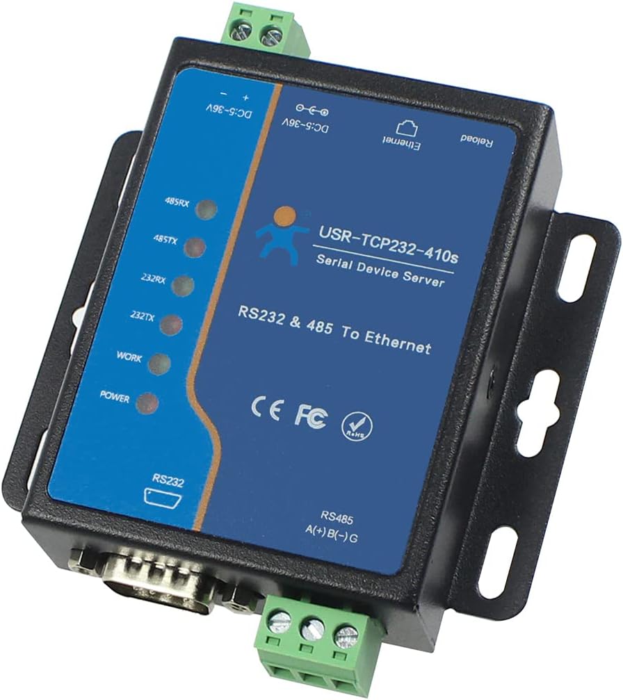 Usr-Tcp232-410S Server RS232 RS485 Ethernet Adapter Review