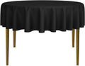 70 in Round Tablecloths - Pack of 10 Premium Polyester Tablecloths