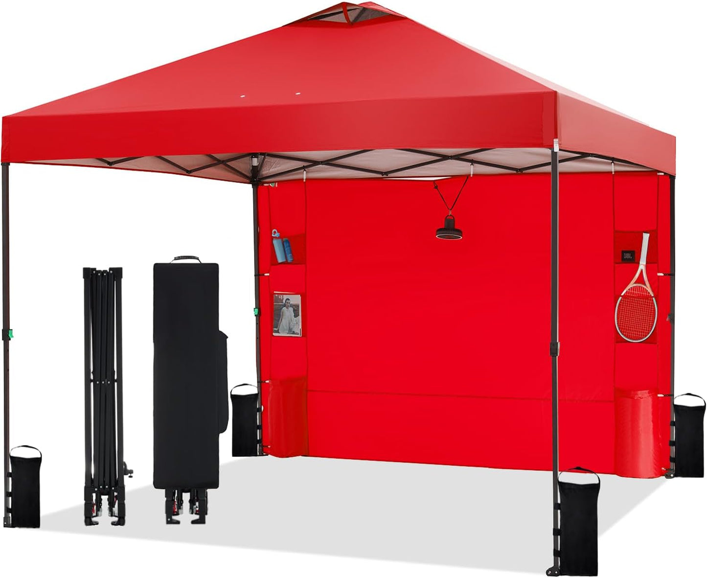 10ftx10ft Pop Up Canopy Tent for Instant Shade and Convenience