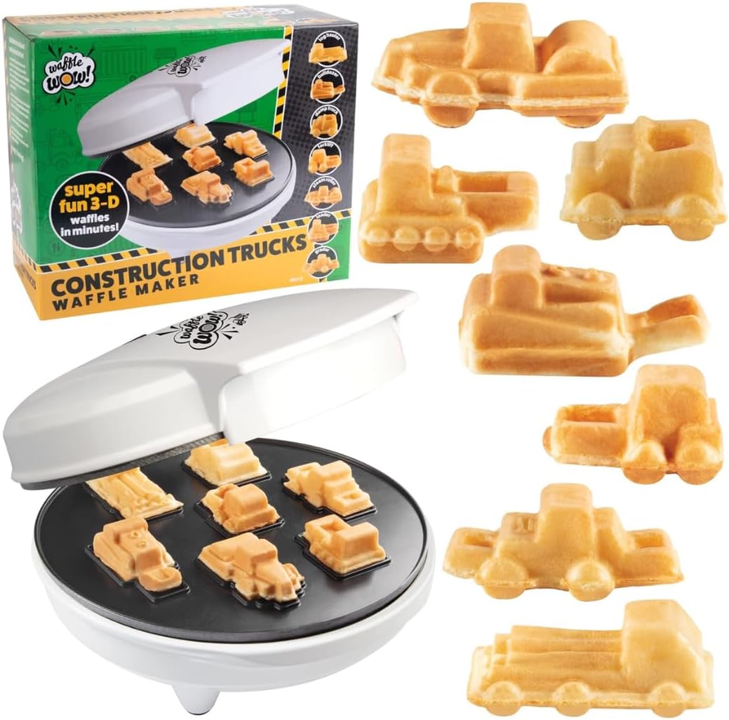 Vehicle-Shaped Waffle Maker - 7 Fun Designs!