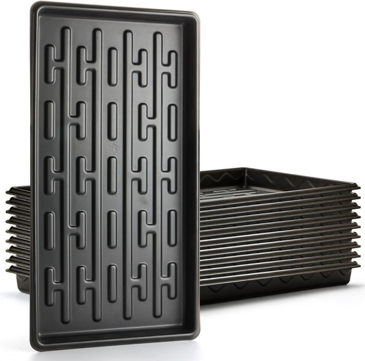 Shallow 1020 Nursery Flat Trays for 200 Cell Plug Seedlings