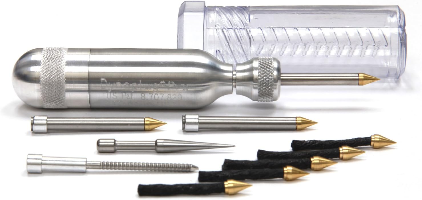 Dynaplug Tubeless Tire Repair Tool Kit - PRO Aluminum for Easy Fixes