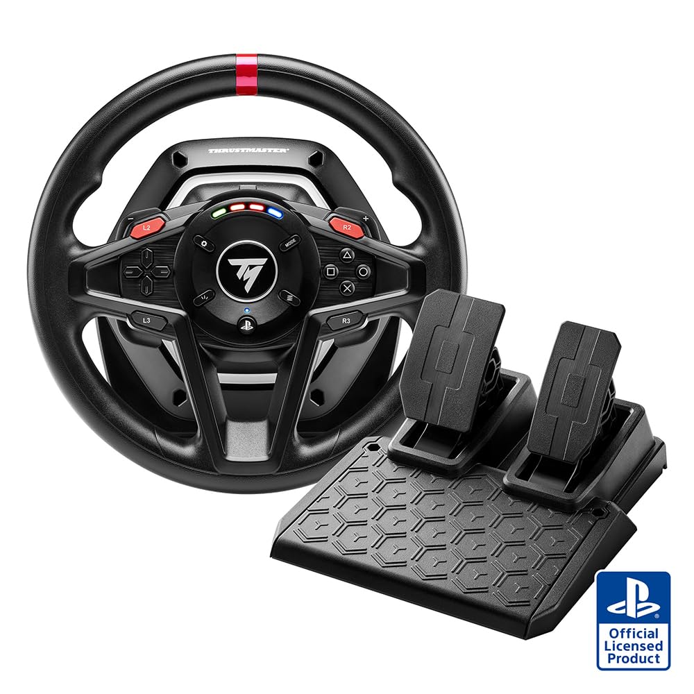 Thrustmaster T128P Force Feedback Racing Wheel for PS5 & PC