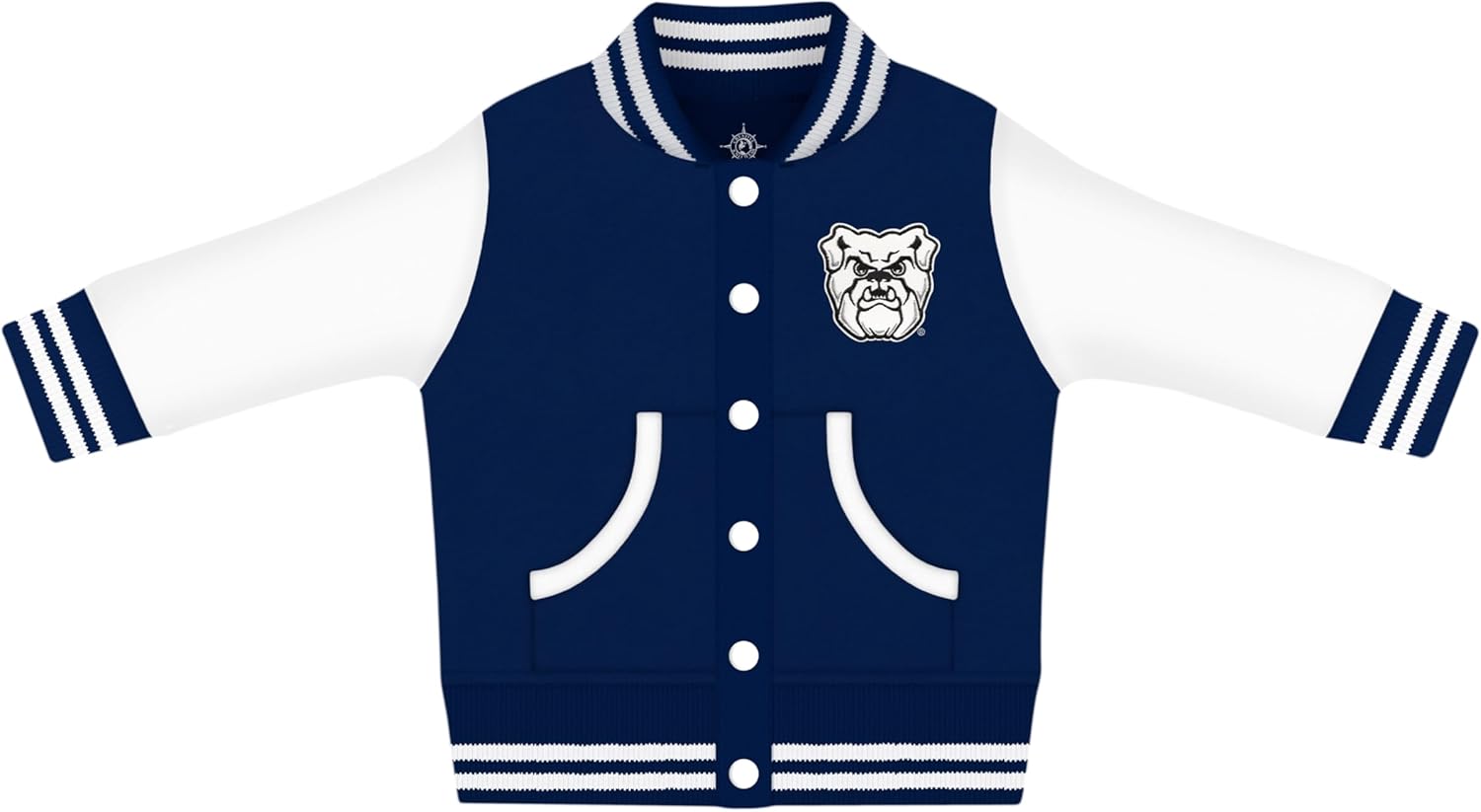 Creative Knitwear College Baby Varsity Jacket for Little Fans
