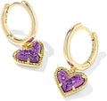 Ari Heart Huggie Earrings for Women - Trendy Fashion Jewelry