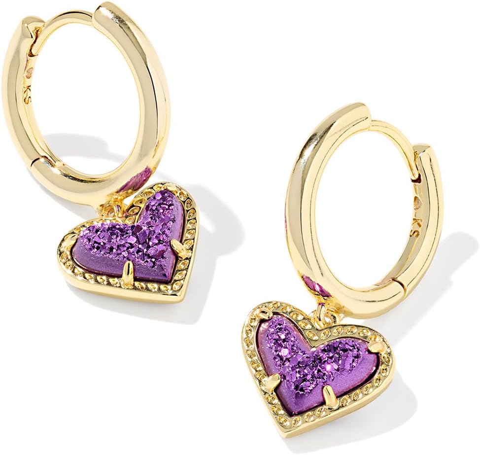 Ari Heart Huggie Earrings for Women - Fashion Jewelry Delight
