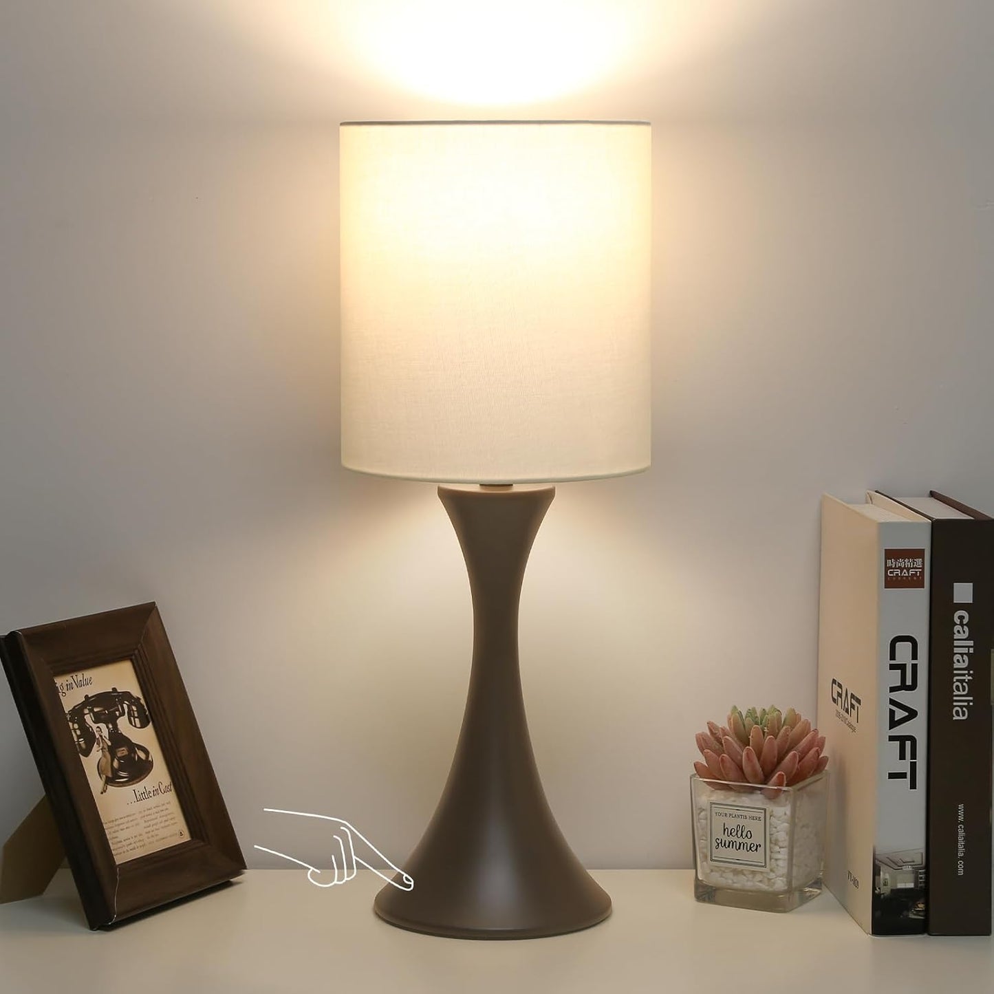 3 Way Touch Control Table Lamp for Modern Home Decor Needs