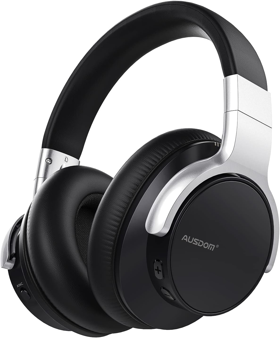 AUSDOM E7 Noise Cancelling Headphones: Wireless Bluetooth ANC
