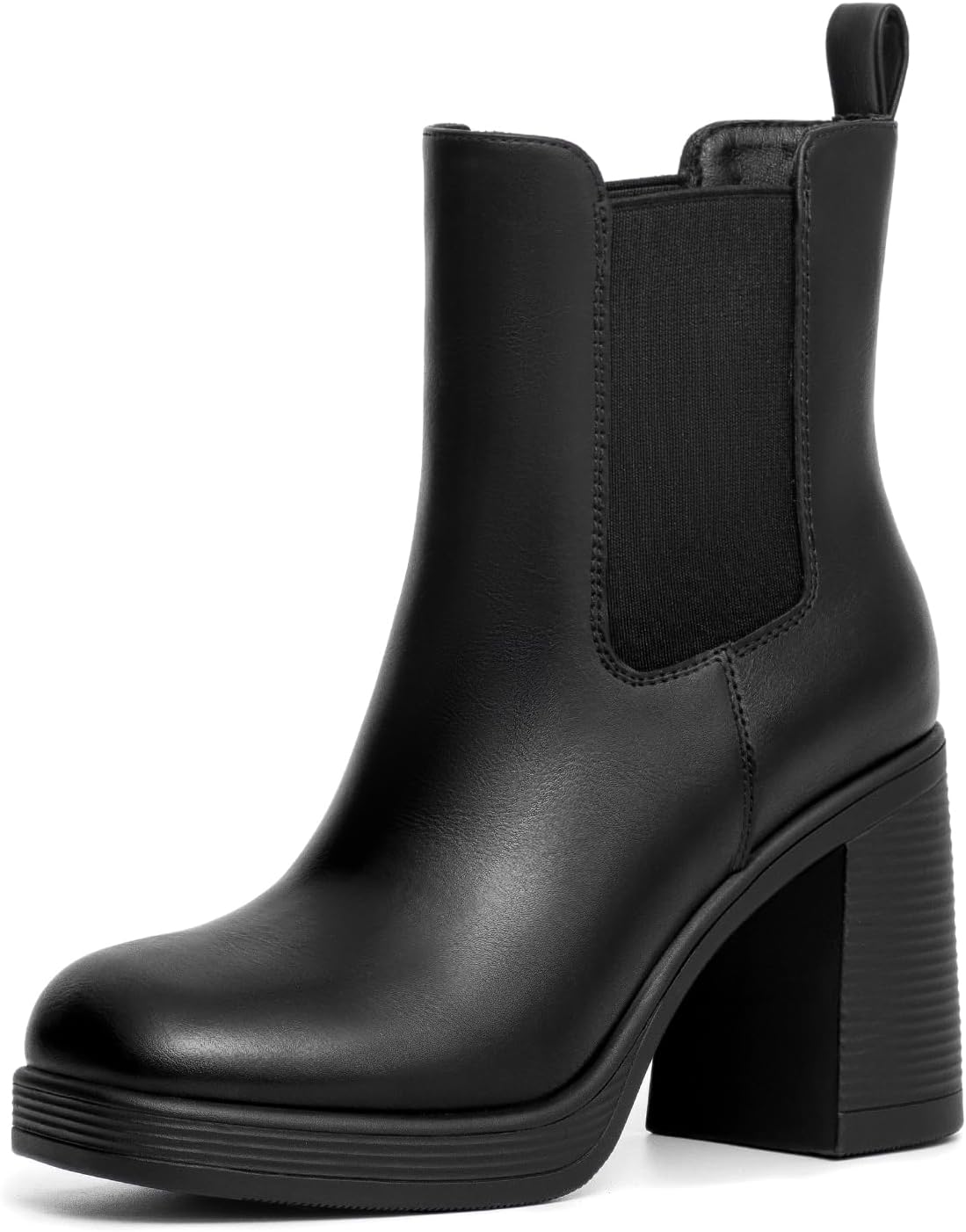 Athlefit Women's Chelsea Platform Boots for Stylish Comfort