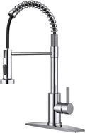 Kitchen Sink Faucet with Pull Down Sprayer - Large Chrome