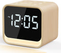 Housbay Wooden Sound Machine Alarm Clock - Gentle Wake-Up